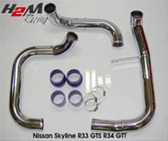 bild Rör + slang + monterings detaljer för Nissan Skyline R32, R33 GT