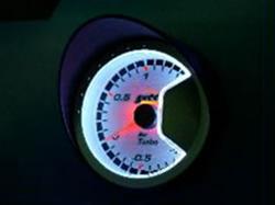 bild SWOOSH 52mm Turbo - Vit/Röd belysning vit tavla