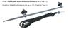 Double Side Mount Antenna (chrome) to-67 T-1 or T-2